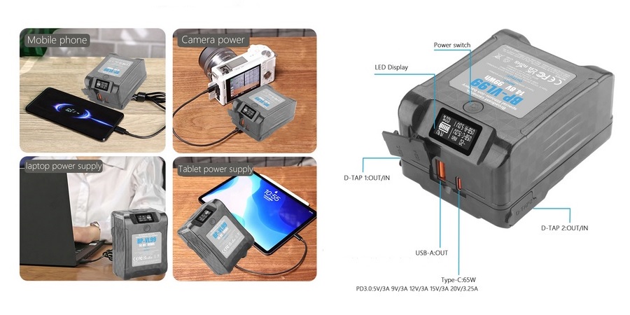 SONY BP-VL99 Battery, 7000mAh (0)