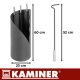 Каминный набор 4 в 1 Kaminer 25970 на стойке