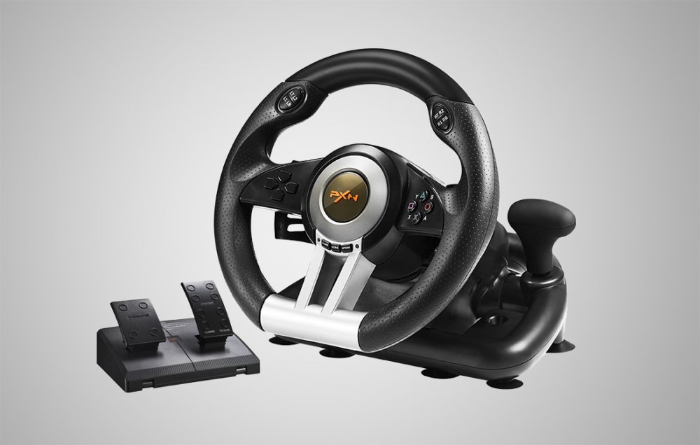 Gaming Wheel PXN-V3 (PC / PS3 / PS4 / XBOX ONE / SWITCH) (1)