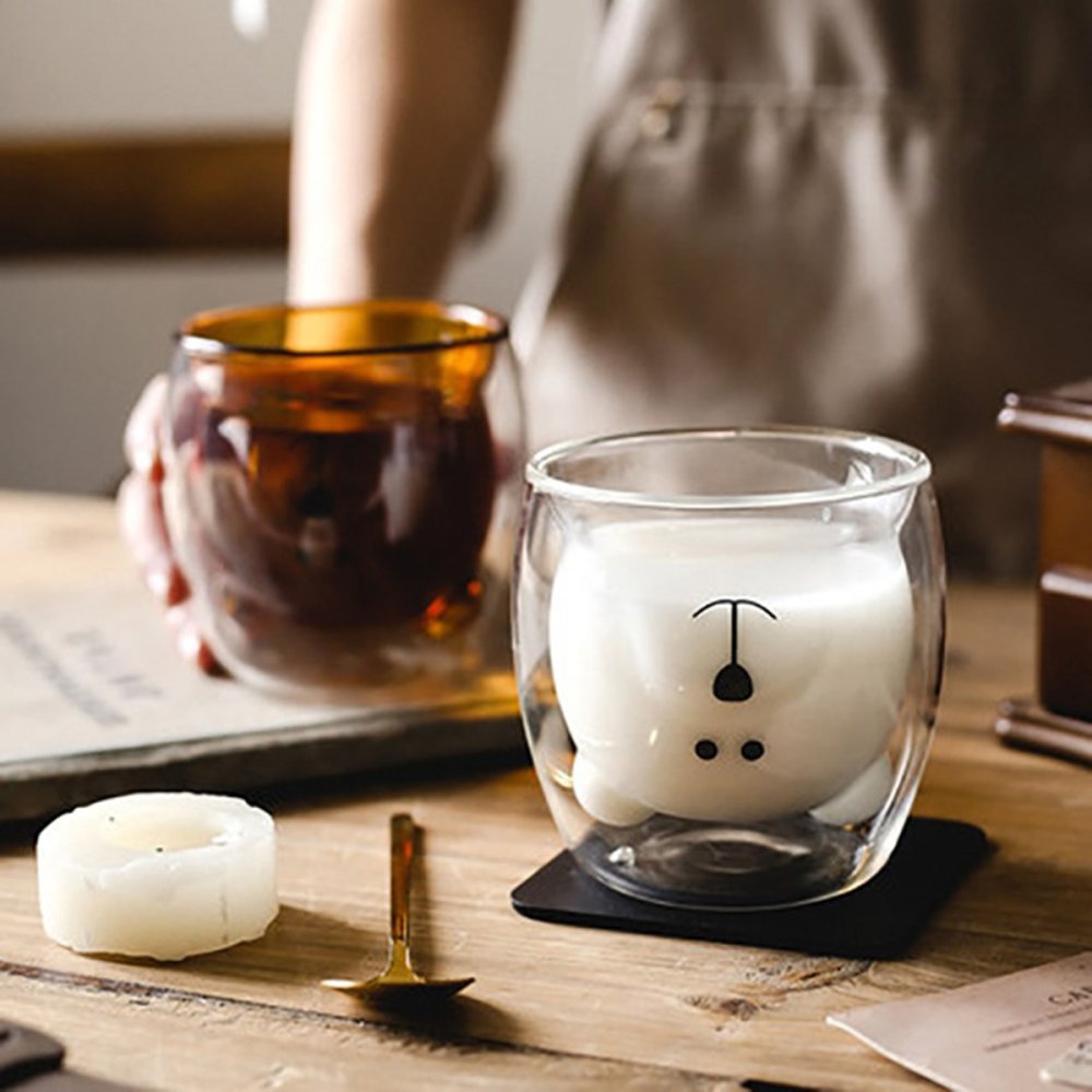 Стакан с двойными стенками Мишка 250 мл (2)