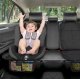 Защитный коврик под детское автокресло с карманом, черный