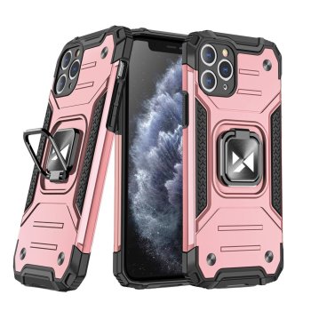 Apple Iphone 11 Pro 5.8" Wozinsky Ring Armor Case Cover, Pink | Чехол Бампер Кабура для...