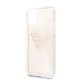 Apple iPhone 11 Pro 5.8\'\' Guess Glitter Triangle Case Cover (GUHCN58SGTLGO), Gold | Чехол Кейс Бампер...