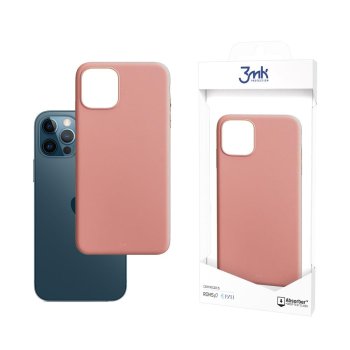 Apple iPhone 12 / 12 Pro 6.1" 3MK Matt Case Cover, Lychee | Матовый Чехол Кейс Бампер...