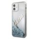 Apple iPhone 12 mini 5.4\'\' Guess Glitter Vintage Script Case Cover (GUHCP12SGLVSBL), Blue | Чехол Кейс...