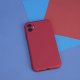 Apple iPhone 14 Plus 6.7\'\' Silicone Color Case Cover, Red | Чехол Обложка Бампер Кабура