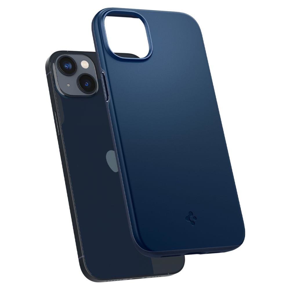Apple iPhone 14 Plus 6.7'' Spigen Thin Fit Cover Case, Navy Blue | Чехол Кабура Кейс Бампер для... (0)