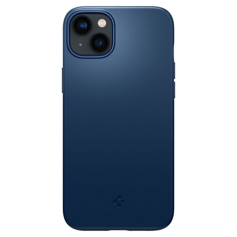 Apple iPhone 14 Plus 6.7'' Spigen Thin Fit Cover Case, Navy Blue | Чехол Кабура Кейс Бампер для... (2)