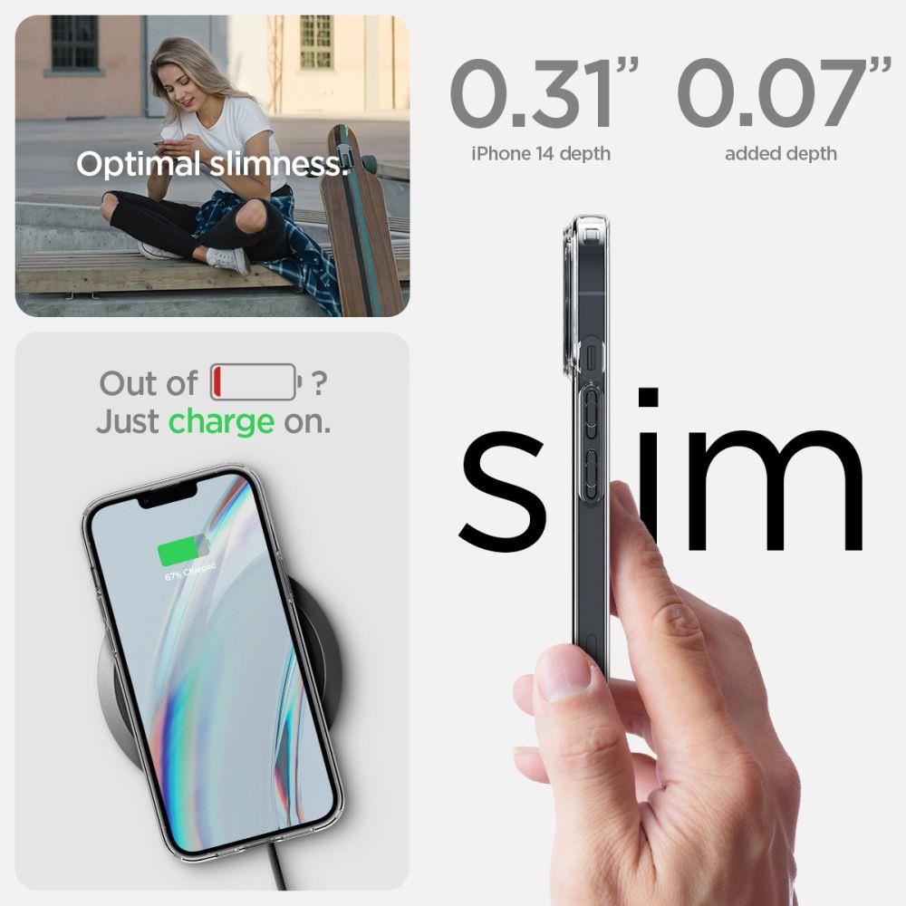 Apple iPhone 14 Plus 6.7'' Spigen Crystal Pack ( Liquid Crystal Чехол Кейс Бампер + Защитное... (1)