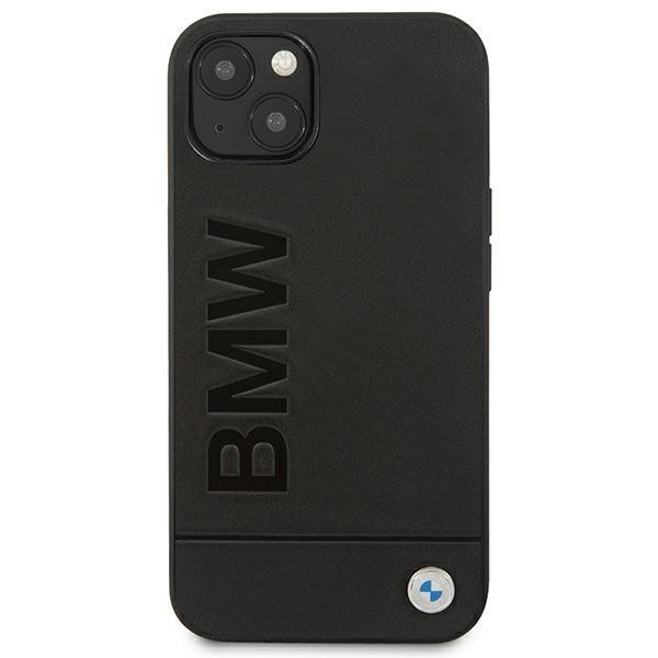 Apple iPhone 14 Plus 6,7" BMW Leather Stamp Case Cover (Bmhcp14msllbk), Black | Чехол Кейс Бампер... (1)