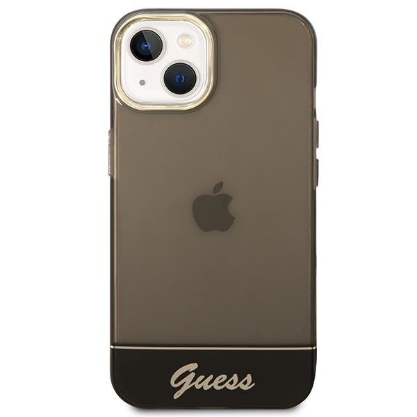 Чехол Guess Translucent для iPhone 14 Plus 6.7" Black (1)