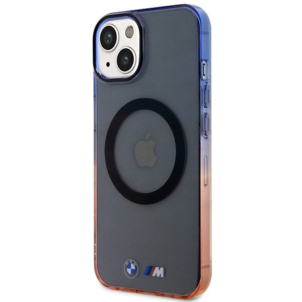 Apple iPhone 14 Plus 6,7" BMW Gradient Bumper MagSafe Case Cover, Black | Чехол Кейс Бампер... (0)