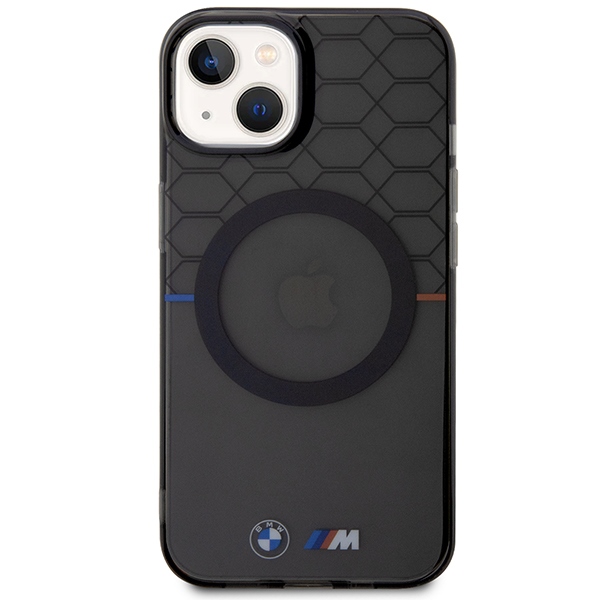 Apple iPhone 14 Plus 6,7" BMW Pattern MagSafe Case Cover, Black | Чехол Кейс Бампер Обложка... (1)
