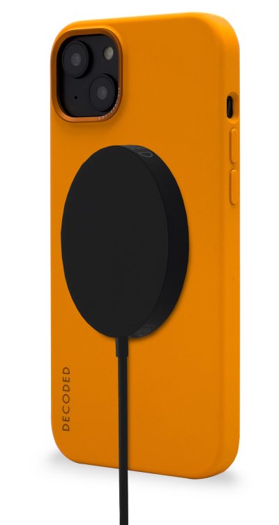 Decoded Silicone Case with MagSafe for iPhone 14 Plus - orange (0)