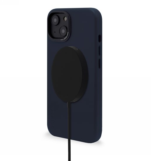 Decoded Leather Case with MagSafe for iPhone 14 Plus - navy blue (0)