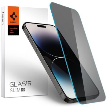 Apple iPhone 14 Pro Max 6.7'' Spigen Glass.Tr Slim Tempered Glass Privacy | Защитное Стекло на...