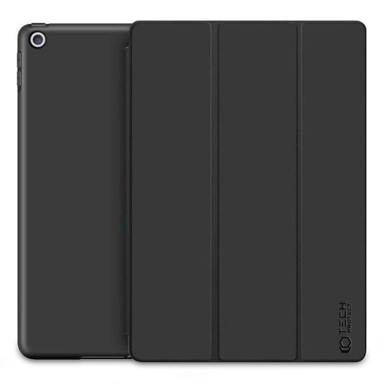 Apple iPad 10.2" 2019 / 2020 / 2021 Trifold Tech-Protect SmartCase Protective Cover Case, Black | Чехол Книжка для Планшета
