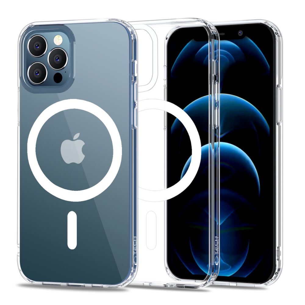 Apple iPhone 12 / 12 Pro 6.1'' Tech-Protect MagMat MagSafe Case Cover, Transparent | Чехол Обложка Бампер Кабура Кейс