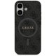 Чехол Guess 4G Ring Classic Logo MagSafe для iPhone 17 – черный
