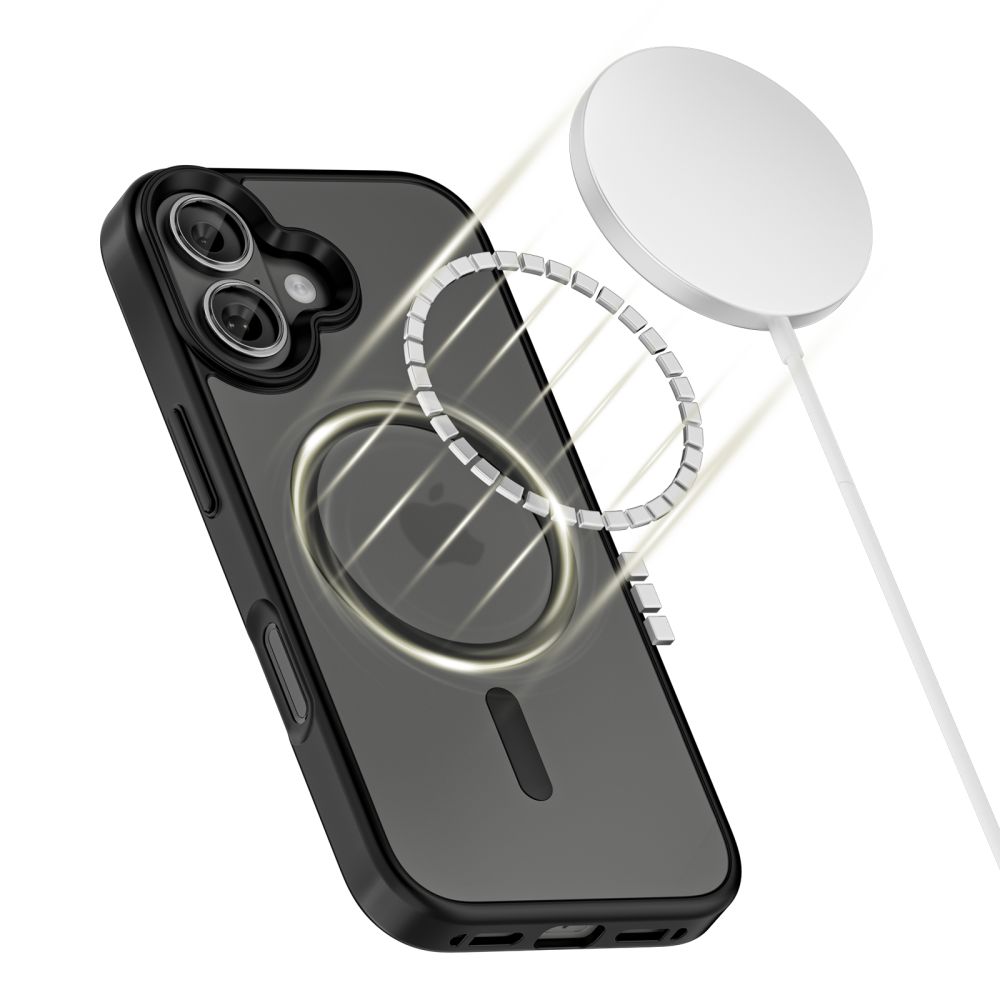 Чехол Tech-Protect MagMat MagSafe для iPhone 17 - Матовый черный (0)