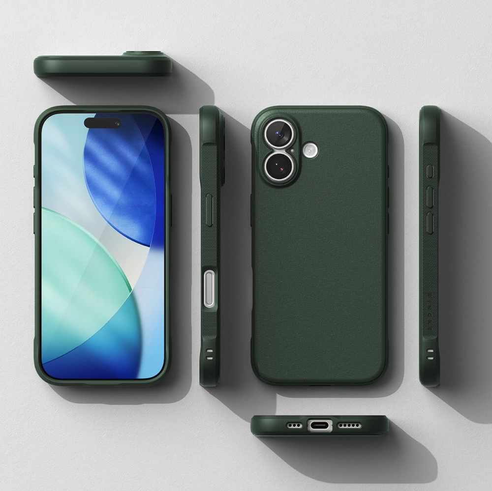 Чехол Ringke Onyx для iPhone 17 - Зеленый (3)