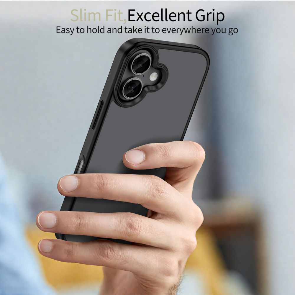 Чехол Tech-Protect MagMat для iPhone 17 — матовый черный (2)