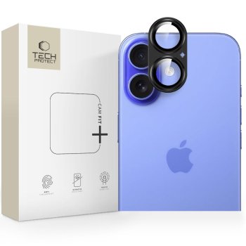 Защитная накладка на камеру Tech-Protect Camfull Fit+ для iPhone 17 - Черная