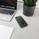 Блестящий чехол MagSafe для iPhone 17 Pro – черный