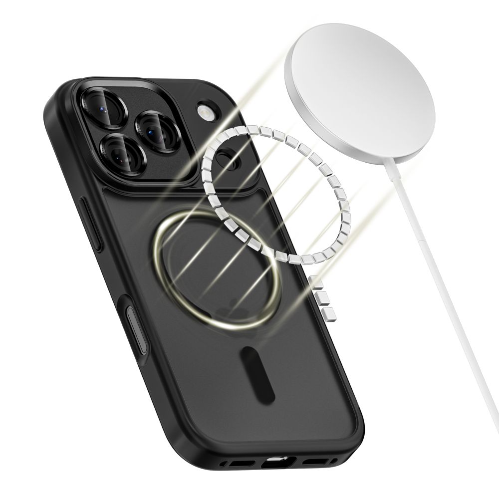 Чехол Tech-Protect MagCam MagSafe для iPhone 17 Pro - Матовый черный (1)