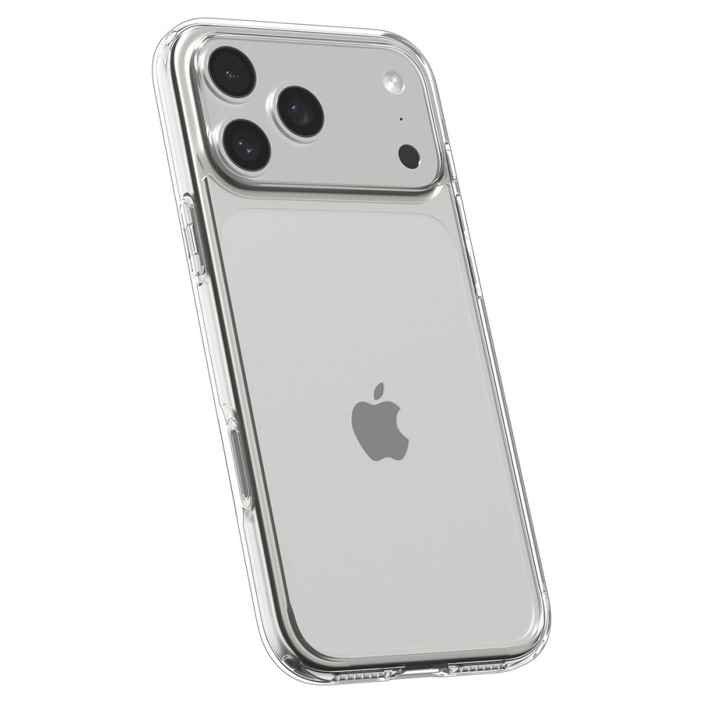 Apple iPhone 17 Pro 6.3'' Spigen Ultra Hybrid Case Cover, Crystal Clear | Чехол Кабура Кейс Бампер... (2)