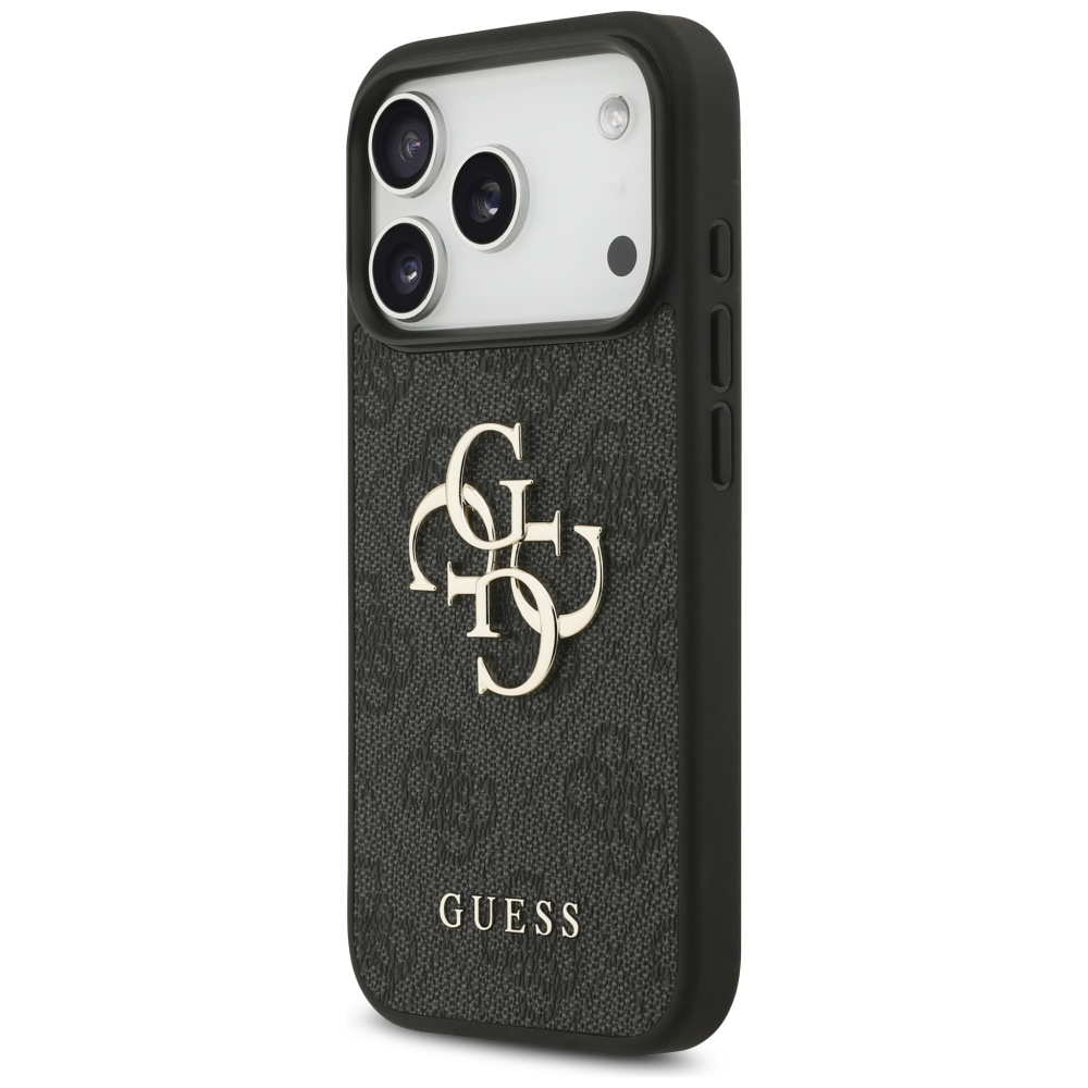 Чехол Guess 4G Strap 4G Classic Logo для iPhone 17 Pro - Черный (1)