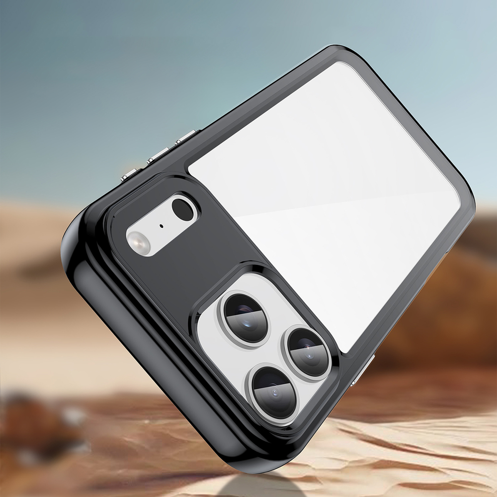 Чехол Outer Space для iPhone 17 Pro — черно-прозрачный (1)