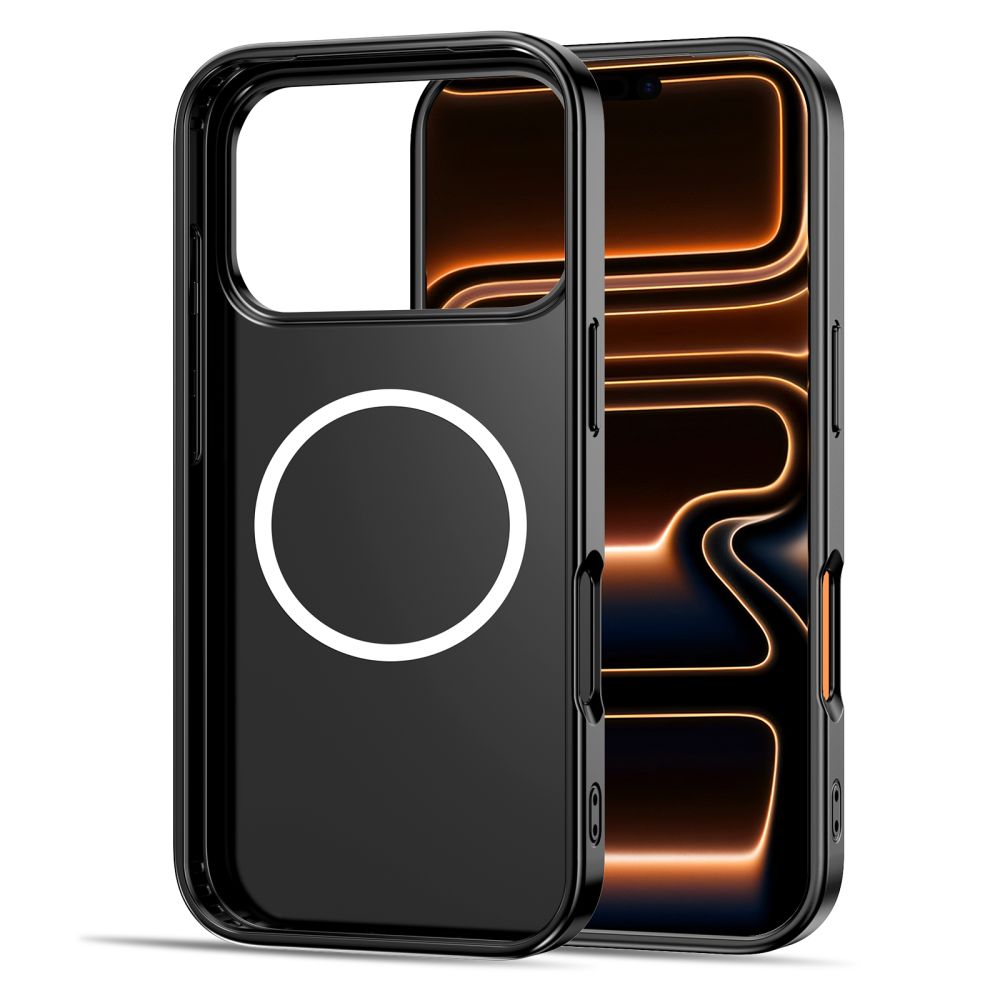 Чехол Tech‑Protect Lamano MagSafe для iPhone 17 Pro — черно‑красный (2)