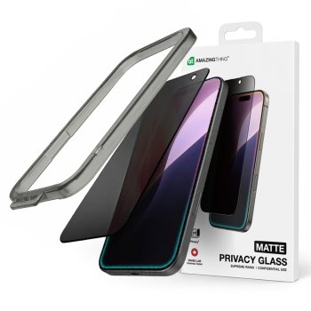 AmazingThing Titan FusionFilter 7 матовое защитное стекло с функцией...