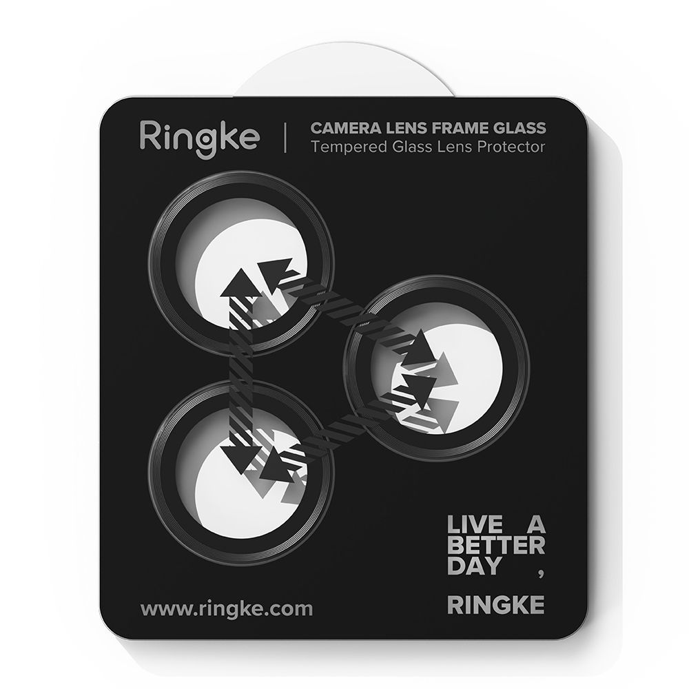 Защитная рамка Ringke для камеры, 2 шт., для iPhone 17 Pro / 17 Pro Max - Черный (2)