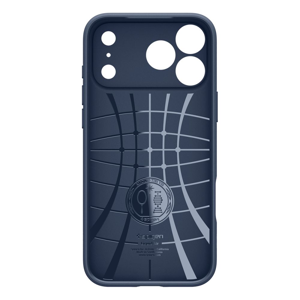 Apple iPhone 17 Pro Max 6.9'' Spigen Liquid Air TPU Case Cover, Blue | Чехол Кейс Кабура Бампер... (1)