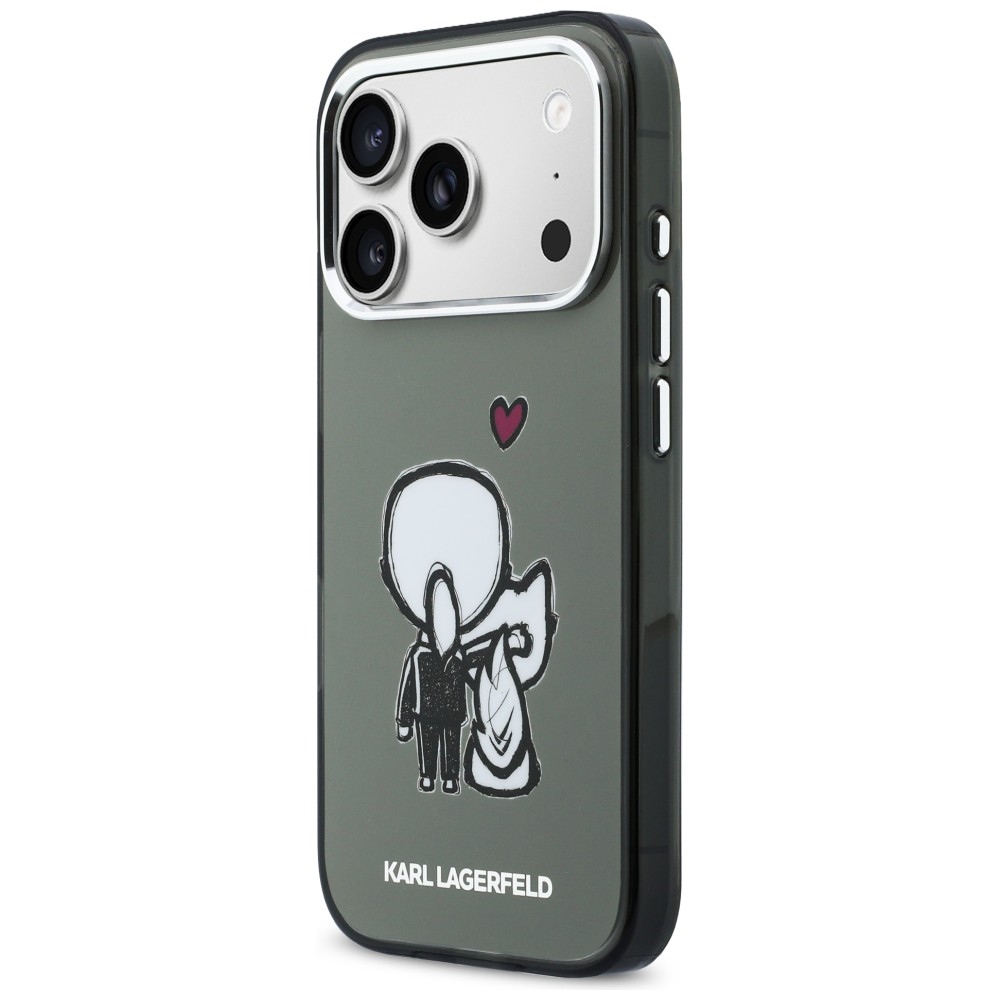 Karl Lagerfeld Karl & Choupette задняя MagSafe накладка для iPhone 17 Pro Max – чёрная (0)