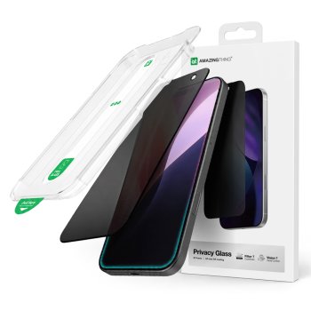 Закалённое стекло AmazingThing Titan Vision 7 для iPhone 17 Pro Max с защитой...