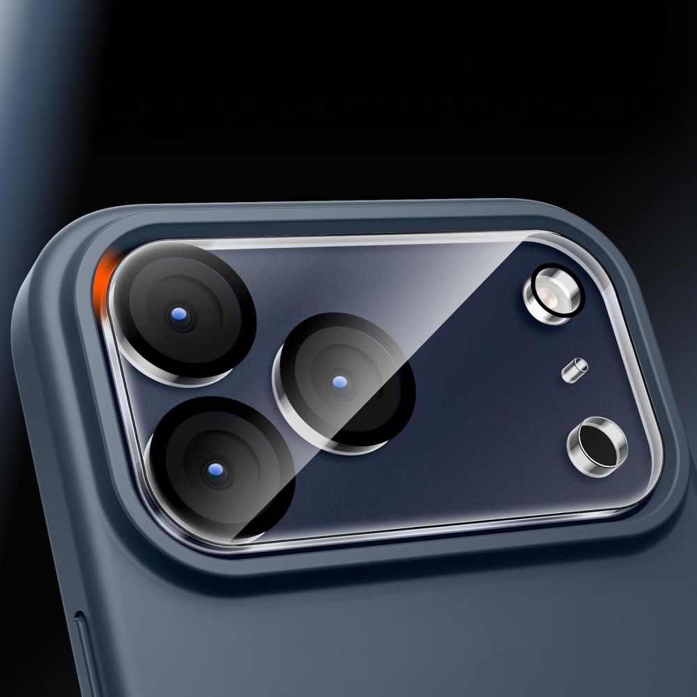 Защитное стекло Tech-Protect Cam Fit+ для камеры iPhone 17 Pro Max - Прозрачное (0)