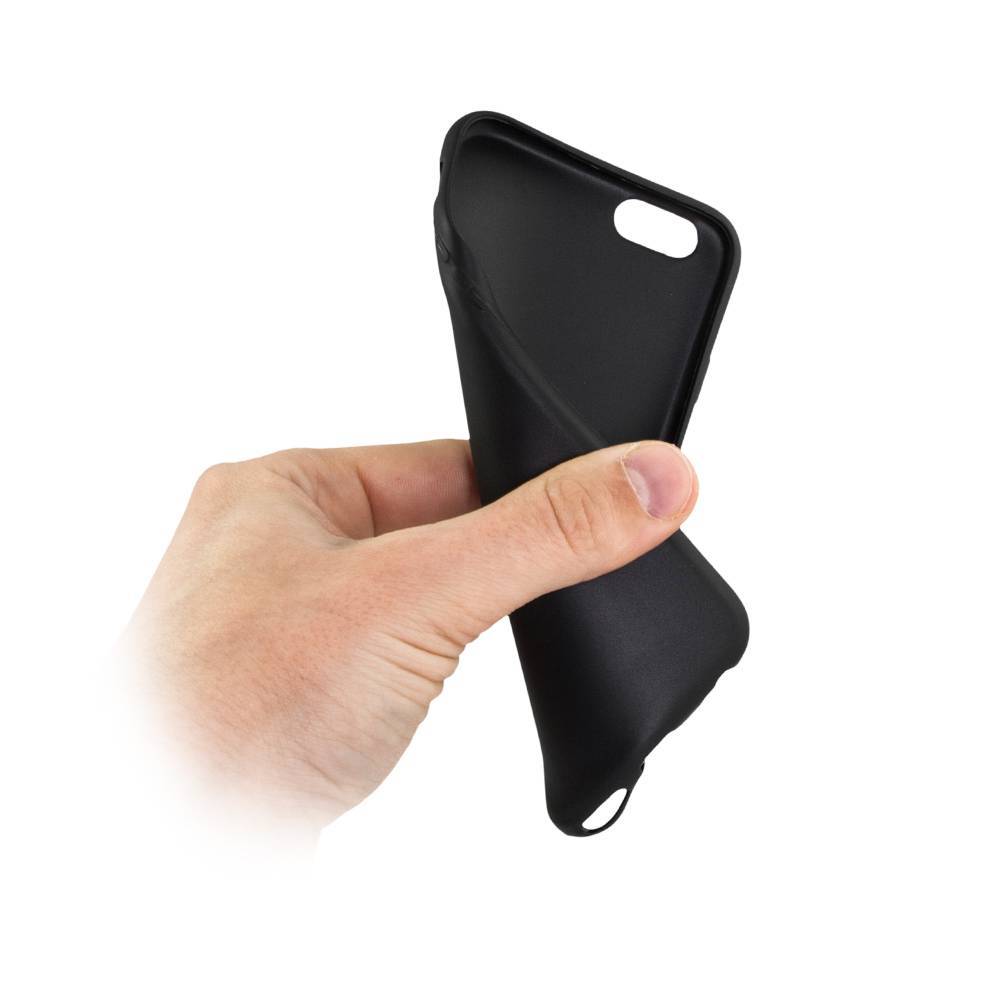 Apple iPhone 7 / 8 / SE (2020) (2022) 4.7" Matte TPU Case Cover Shell, Black | Чехол Кейс Кабура... (0)