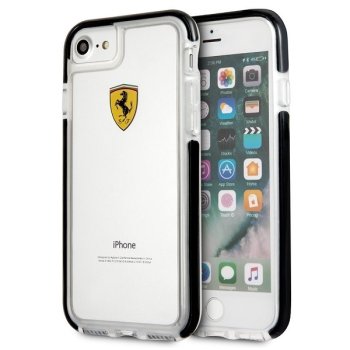 Чехол Ferrari Shockproof для iPhone 7 / 8 / SE 2020 / SE 2022, черный