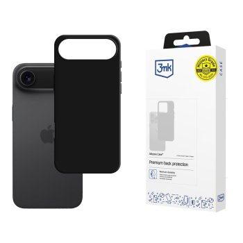 3mk силиконовый чехол для iPhone 17 Air - черный