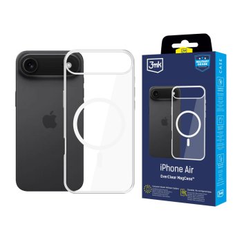 3mk EverClear MagCase для Apple iPhone 17 Air - прозрачный