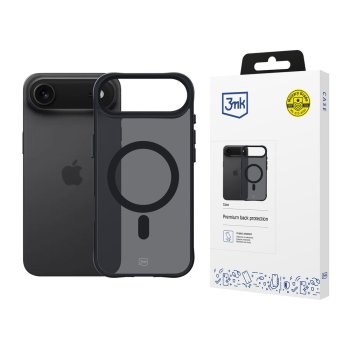 3mk Smoke MagCase для iPhone 17 Air - Черный полупрозрачный
