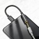 Baseus USB-C на 3,5 мм AUX MiniJack Кабель-Переходник, Черный | Baseus USB-C to 3.5 mm Female...