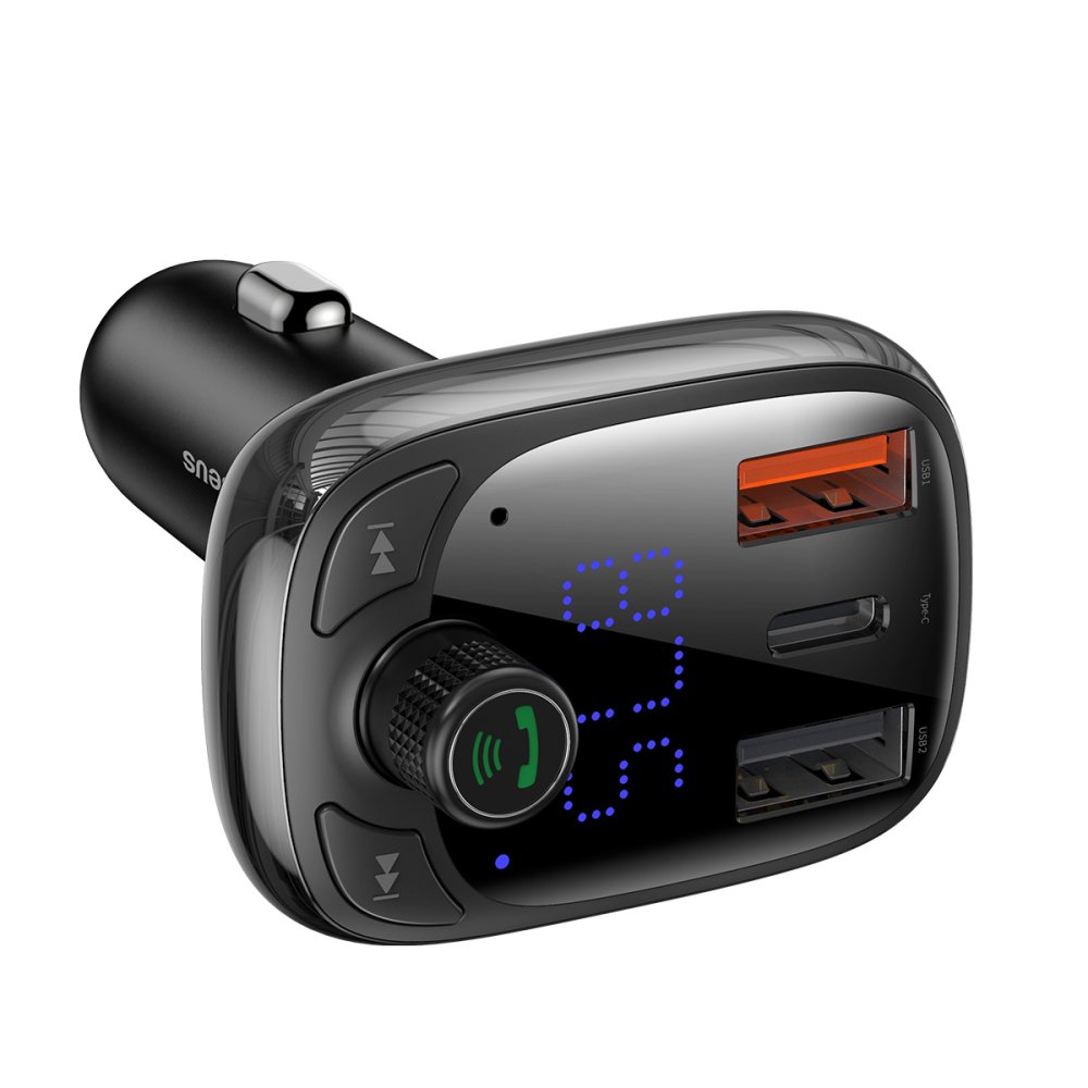 Bluetooth трансмиттер / автомобильное зарядное устройство Baseus S-13... (0)