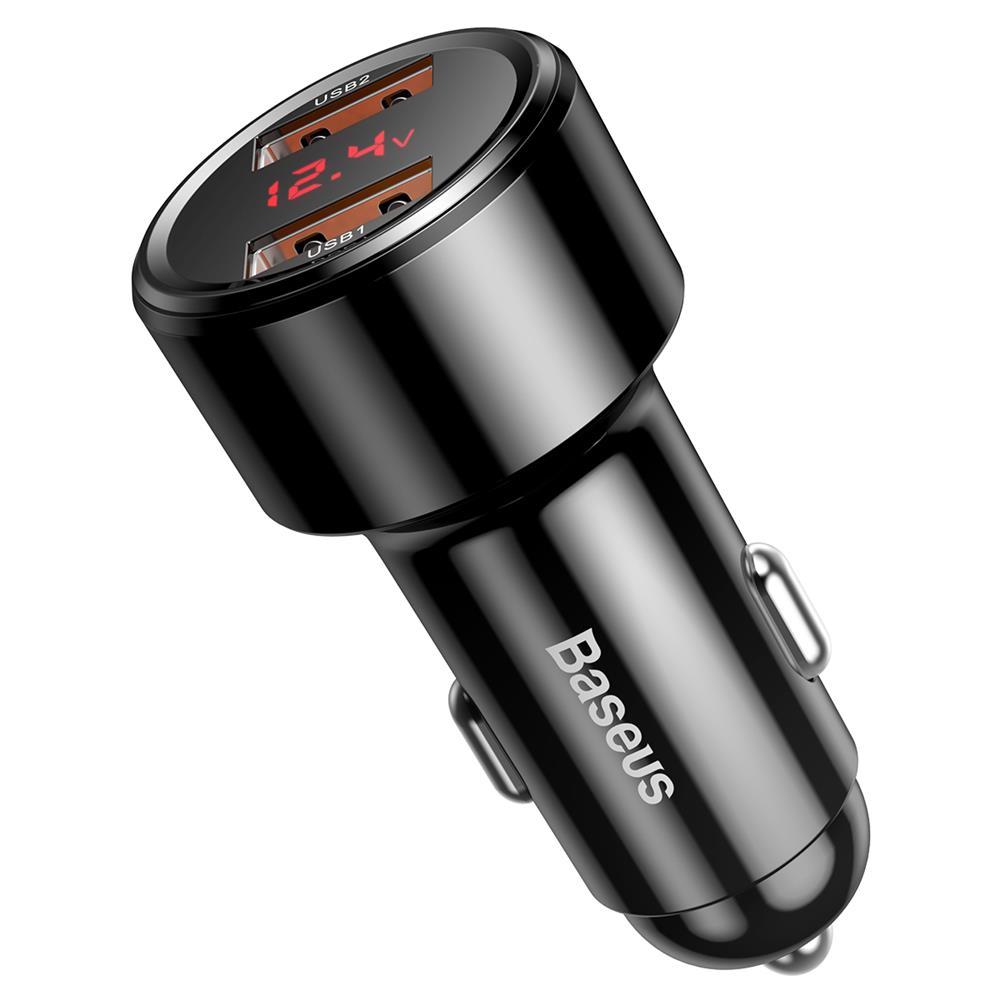Baseus Magic Series Dual QC – Автомобильное зарядное устройство 2x USB QC 3.0, 45W,... (0)