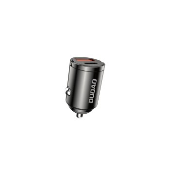 Dudao R3MAX 48W QC PD мини автомобильное зарядное устройство - черный