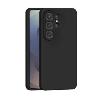 Samsung Galaxy S26 Ultra (SM-S948B/DS) Matt Silicone Color Case Cover, Black | Чехол Обложка Бампер Кабура для Телефона