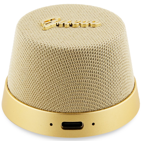 Колонка Guess Magnetic Script Metal Bluetooth - золотой (0)